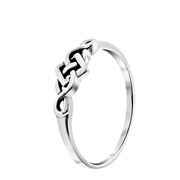 Zilveren ring bewerkt Bali (1053992)
