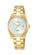 Pulsar stalen dames horloge goudkleurig PH7476X1 (1055068)