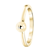 Goldfarbener Byoux Ring, Kugel (1055311)