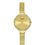 Regal horloge met goudkleurige band (1055336)