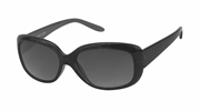 Schwarze Sonnenbrille mit dunklen Gläsern (1055579)