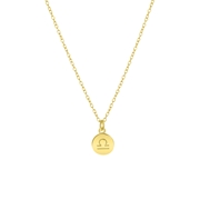 Vergoldete Silberkette mit Sternzeichen-Anhänger (1055723)