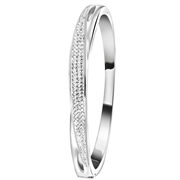 Armband/Bangle, 925 Silber, mit Kristall (1055742)