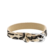 Byoux armband dierenprint beige (1055769)