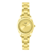 Regal dames horloge goudkleurig alloy band (1061110)