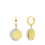 Guess goldplated stalen oorbellen MOON PHASES (1067895)
