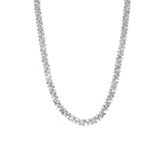 Silberne Halskette Zirkonia (1068260)