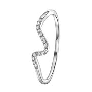 Zilveren ring golf met zirkonia (1055526)