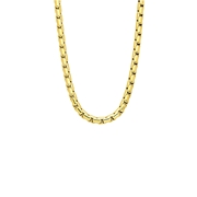 Gerecycled stalen goldplated ketting (1068600)