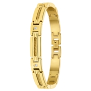 Vergoldetes Armband aus recyceltem Edelstahl (1068602)