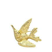 Goudkleurige bijoux broche vogel (1068884)