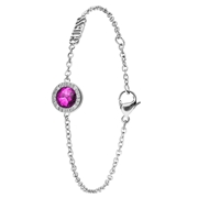 Guess Edelstahlarmband COLOR MY DAY fuchsia (1068626)