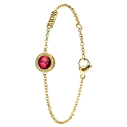 Guess goldplated armband COLOR MY DAY ruby (1068627)