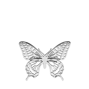Silberne Modeschmuck-Brosche, Schmetterling, durchbrochen (1069142)