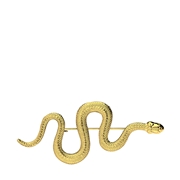 Goudkleurige bijoux broche slang (1069145)