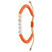 Oranje bijoux armband smile (1069177)