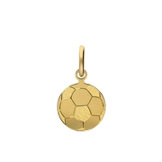 Zilveren goldplated hanger voetbal (1068913)