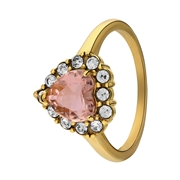 Vintage-Ring aus Edelstahl, vergoldet (1069373)