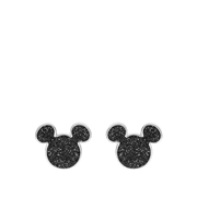Ohrringe aus 925er Silber, Mickey Mouse, Schwarz (1069565)