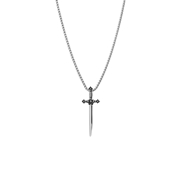 Halskette aus Edelstahl mit Anhänger Schwert (1069444)
