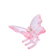 Haarklem vlinder wit/roze (1069294)
