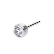 Studex medizinische Ohrringe aus Edelstahl, Kristall, 3 mm (1067383)