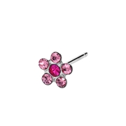 Studex schietoorbel bloem roze 5mm (1067394)
