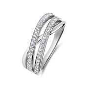 Zilveren ring kristal (1068325)