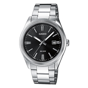 Casio Armbanduhr für Herren, silberfarben, MTP-1302D-1AVEF (1009705)