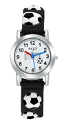 Regal Armbanduhr für Jungen in Fußball-Geschenkbox (1017124)