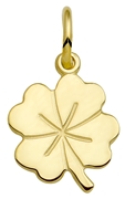 Anhänger, 585 Gelbgold, vierblättriges Kleeblatt (1017537)