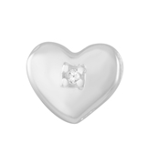 Zilveren hanger hart met zirkonia (1024540)