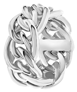 Ring, Edelstahl, mit Zierelement (1031076)