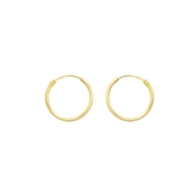 Ohrringe aus 375 Gold, 13 mm (1034224)