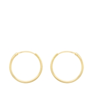 Ohrringe, 375 Gold, 15 mm (1034225)