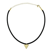 Halsband mit goldfarbenem Dreieck (1036899)