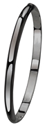 Zilveren armband bangle blackplated (1041388)