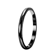 Zilveren ring blackplated (1041398)
