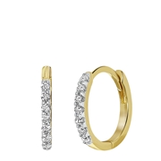Ohrringe, 585 Gelbgold, mit Diamant 0,15 kt (1043118)