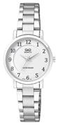 Q & Q Dames Horloge Zilverkleurig Q945J204Y (1043290)