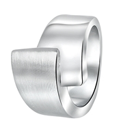 Ring, Edelstahl, matt/glänzend (1043406)