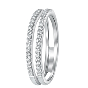 Zilveren ring met zirkonia (1043687)
