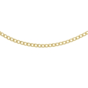 Halskette aus 375 Gold mit Gourmet-Gliedern (1047266)