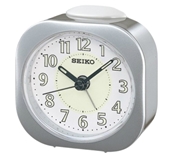 Seiko zilverkleurige wekker met alarm QHE121S (1047509)