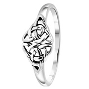 925 Silber, bearbeiteter Ring Bali (1048768)
