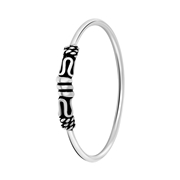 Zilveren ring bewerkt Bali (1050377)