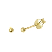 Ohrringe aus 375 Gold, Kugel, 2 mm (1051736)