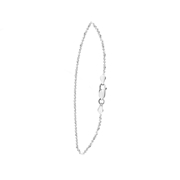Gerecycleerd zilveren armband schakel fantasie (1052208)