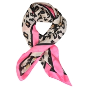Sjaaltje met luipaardprint roze (1057123)