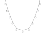 Halskette, 925 Silber, runde Anhänger (1057160)
